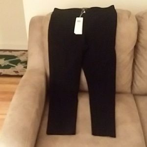 Eileen Fisher Size PMedium Black Skinny Pants